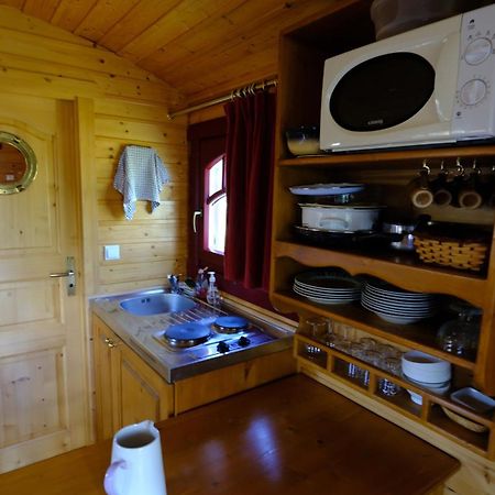 Les Roulottes De La Ferme Des Chanaux Saint-Julien-d'Ance エクステリア 写真