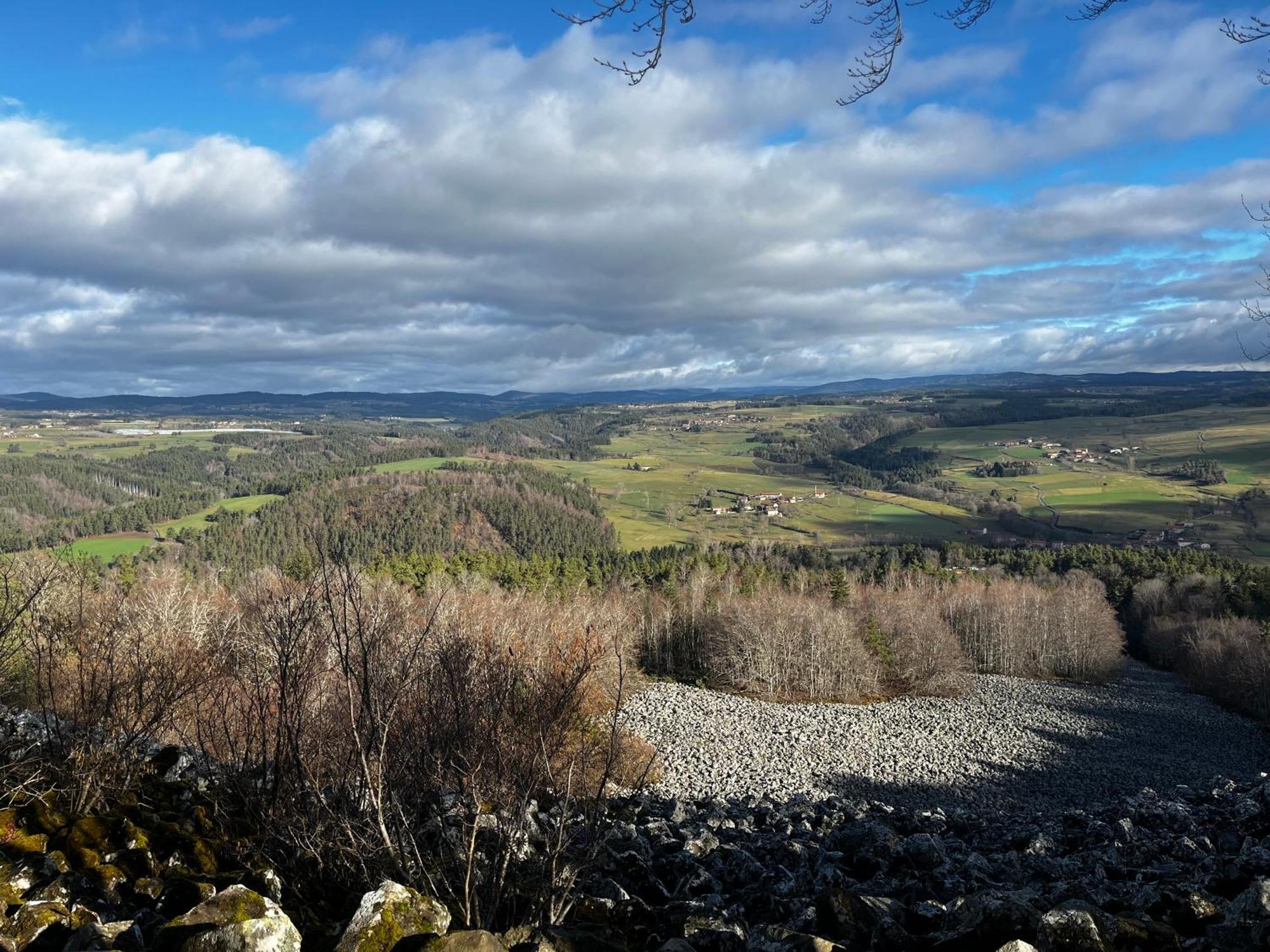 Les Roulottes De La Ferme Des Chanaux Saint-Julien-d'Ance エクステリア 写真